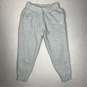 Nike Jogger Sweatpants Mens XL Gray Fleece Drawstring Athletic Lounge Pants